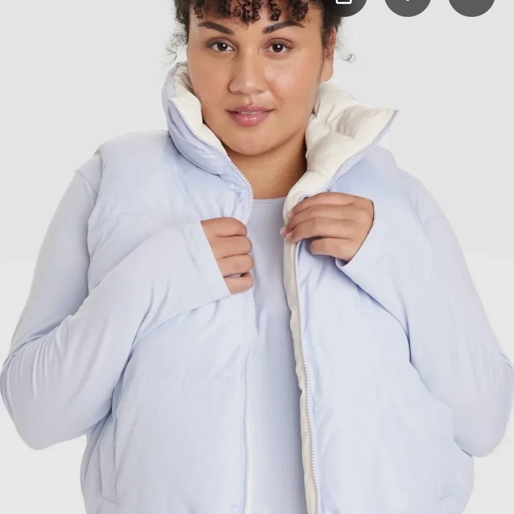 All in Motion Women's Reversible Snowsport Puffer Vest, NWT Sise 4X - Picture 2 of 9